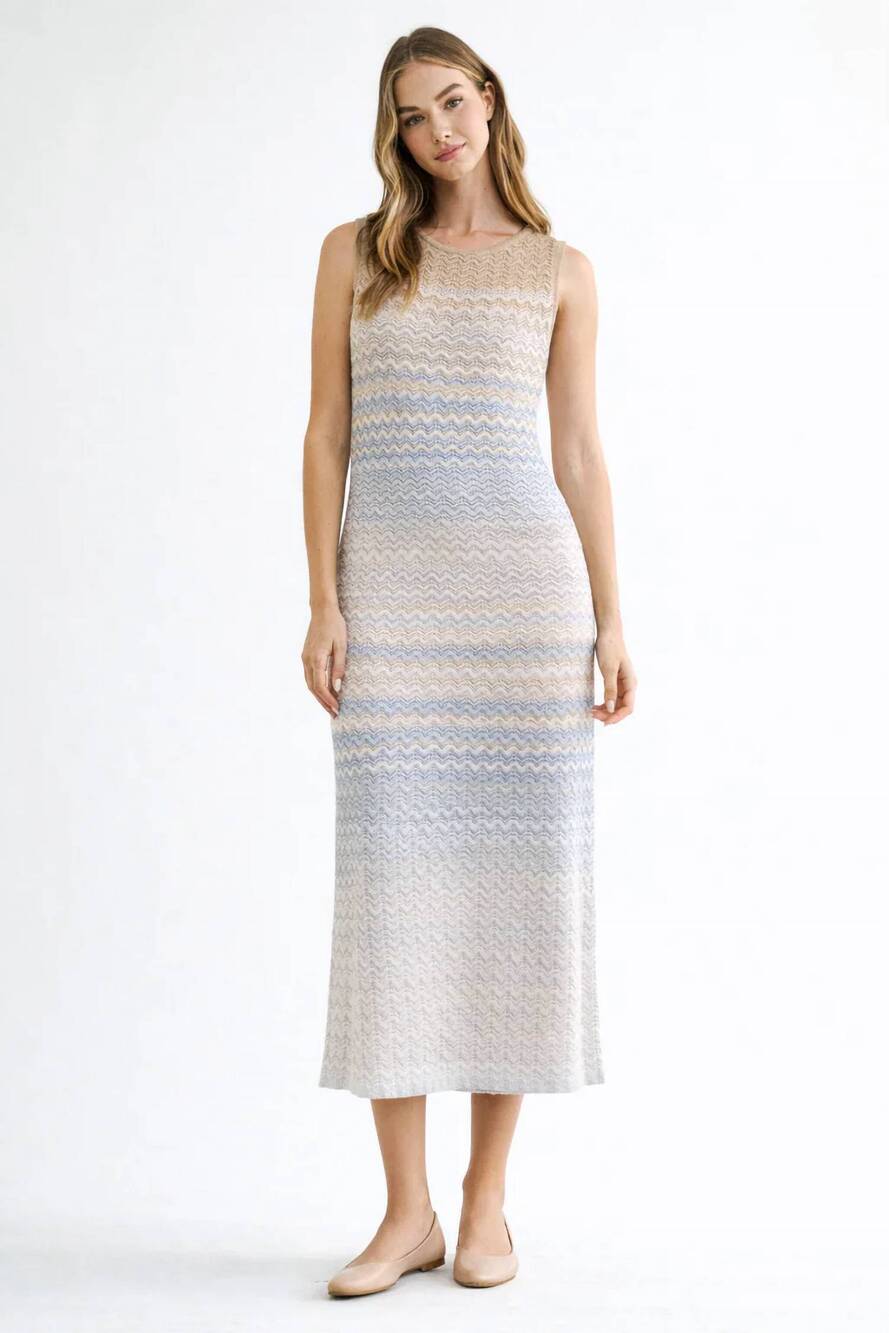 NEW JOH scott midi dress in taupe